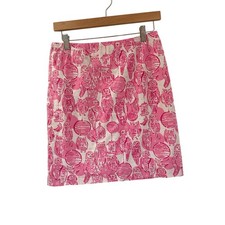 Lilly Pulitzer Night Owl Skirt sz 4 Glow in the Dark Skirt Preppy Vintage