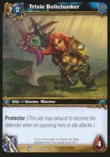 Moderate Play WoW TCG Trixie Boltclunker Class Starter Decks World of Warcraft