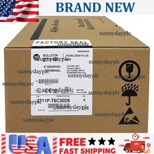 2022 NEW Sealed Allen-Bradley 2711P-T6C20D8 PanelView Plus 6 Graphic Terminal