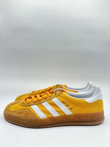 Adidas Men's Gazelle Indoor Originals Multiple Sizes Crew Yellow |IE6606|