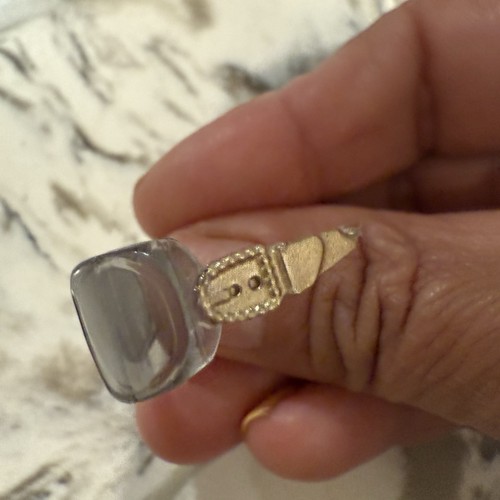 GLASSES FASHION DOLL Clear FRAME CLEAR LENS READING ACCESSORY E5 - Picture 2 of 2