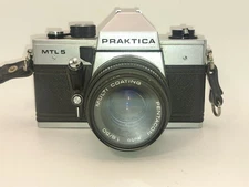 Praktica MTL 5 35mm Camera With Pentacon Auto 1.8/50 Multi Coating Lens