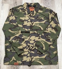 Dixxon Flannel Co. Mens XXL Coaches Jacket Thick Windbreaker Camo Wind/Water NEW