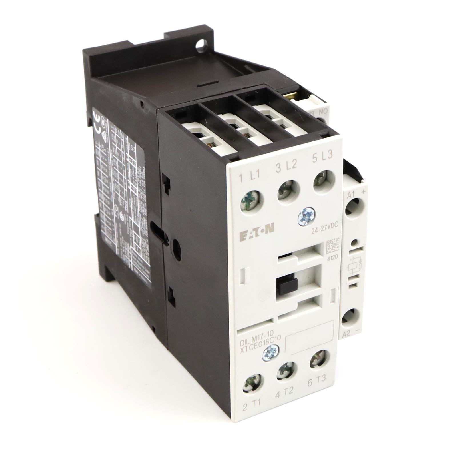 Eaton Leistungsschütz DILM17-10(RDC24) 277018 24-27VDC GEB