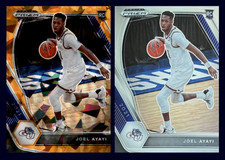 2021-22 Prizm Draft Picks Joel Ayayi Rookie Lot #29 Orange Ice Gonzaga Bulldogs