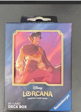 Disney Lorcana TCG: Himmelsleuchten - Deck Box Aladdin