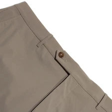 Zanella NWT Active Dress Pants Size 36 US Noah In Solid Beige Polyamide Blend