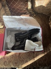 Salvatore Ferragamo ROLO Black Leather Italian Loafer Size 7