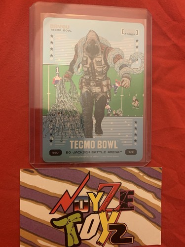 2026 Bo Jackson Battle Arena Tecmo Bowl BAYOU JAMARR CHASE ICE BATTLEFOIL Card