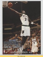 1997-98 NBA Hoops Great Shots Kevin Garnett #16 HOF READ 2u3
