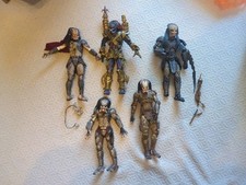 (5) Predator Figure Lot Fox Neca 2018 2010 (M...