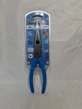 Channellock 317 8-Inch Long Nose Pliers with Side Cutter, New,