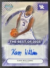 2025-26 Bowman Best U Kam Williams Auto Best of 2025 Kentucky #BA-KW