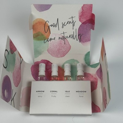 Skylar Perfume Palette Spray Eau De Toilette Sprays 4 Count .06 Fl Oz/2ml Each