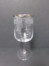 LENOX Lace Point Wine Goblet - 6 1/4"