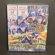 New York Islanders 50th Anniversary Commemorative Coffee Table Book NHL Sealed