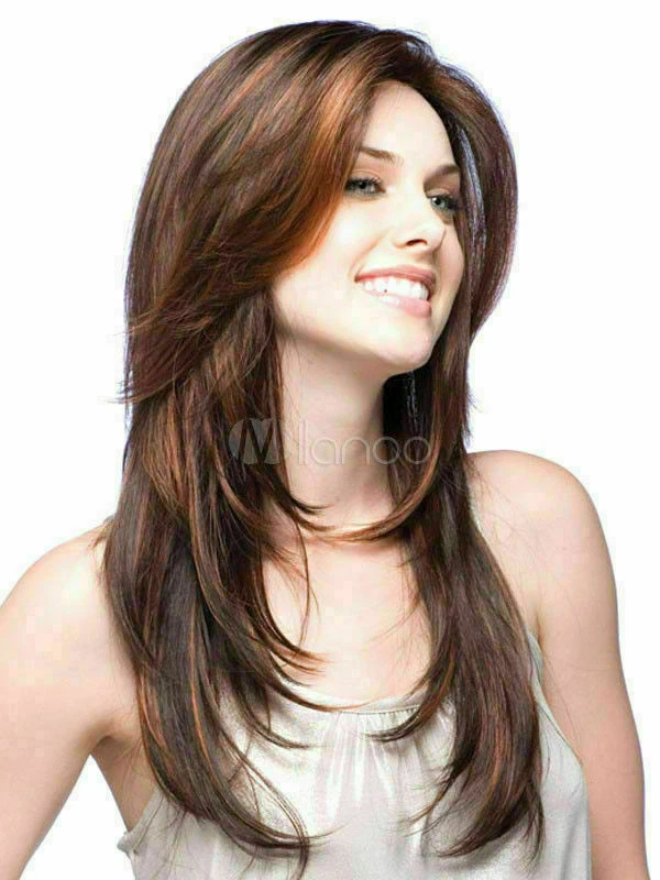 Long elegant wig cheap