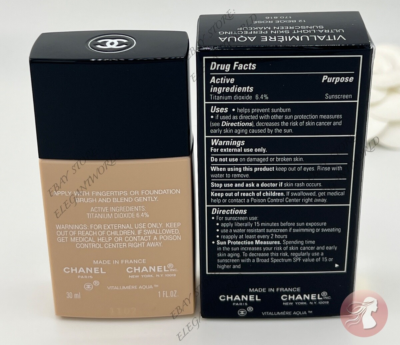 CHANEL Vitalumière Aqua Makeup Spf15 12 Beige Rose for sale online