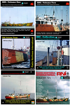 Pirate Radio Northsea International Vols 1, 2, 3, 4, 5 & 6  (Listen In Your Car)