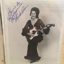 MARTHA CARSON SIGNED COUNTRY GOSPEL MUSIC STAR 8 X10 PHOTO  WITH COA