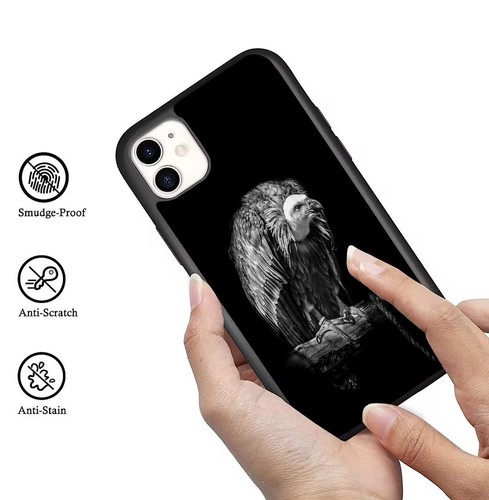 Mexican American vulture For iPhone SE XS XR Max 5 6 7 8 Plus Anti scratch Cover - Picture 10 of 25