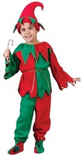 Child Santa Elf Set Christmas Costume