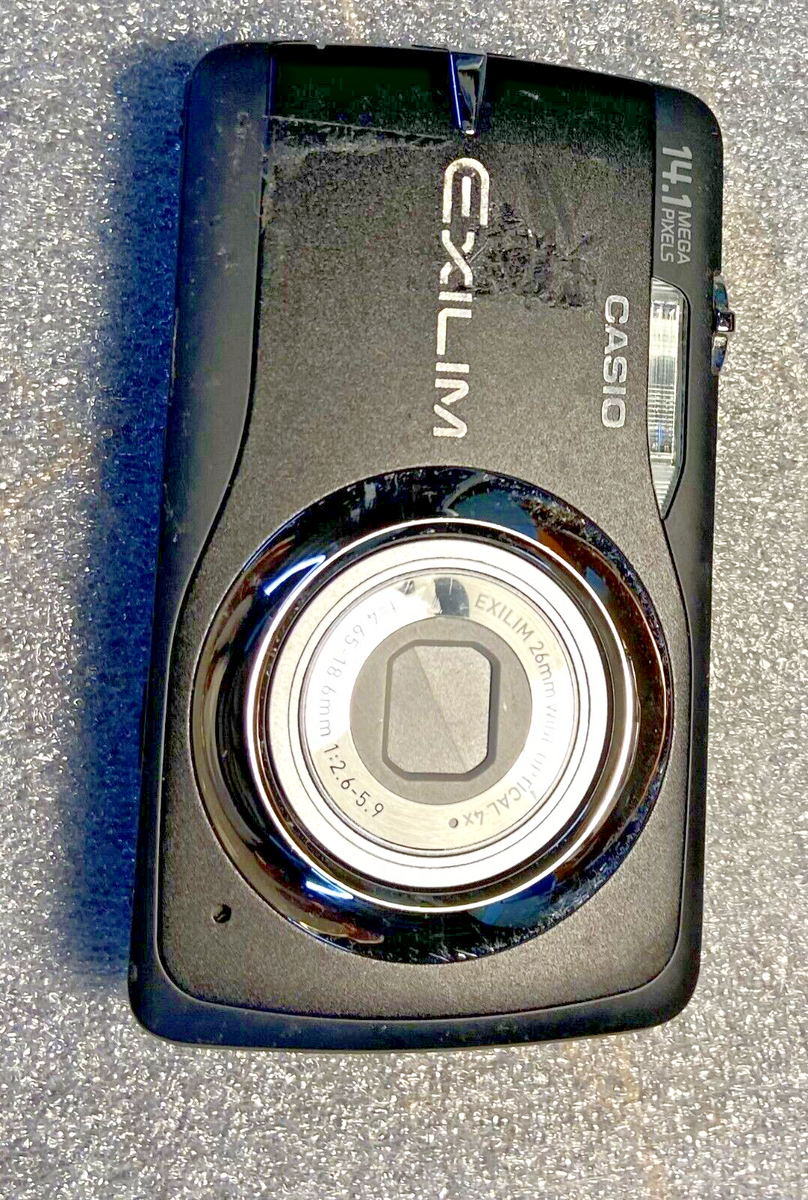 CASIO EXLIM EX-Z550 BLACK 14.1 MEGA PIXEL DIGITAL CAMERA - BLACK
