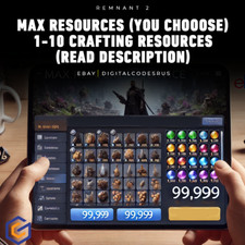 Remnant 2 - Resource Drops/Mega-Max [999,999] +🤑 10M Scrap Free🤑 | PS5/Xbox/PC