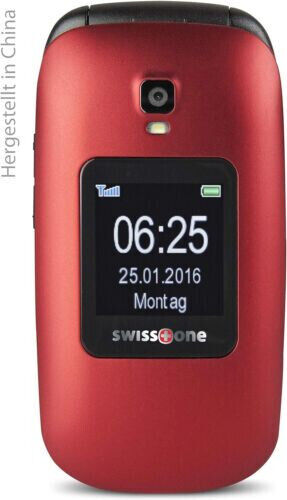 Swisstone BBM 625 Senioren-Klapp-Handy in Rot - Bild 1 von 1