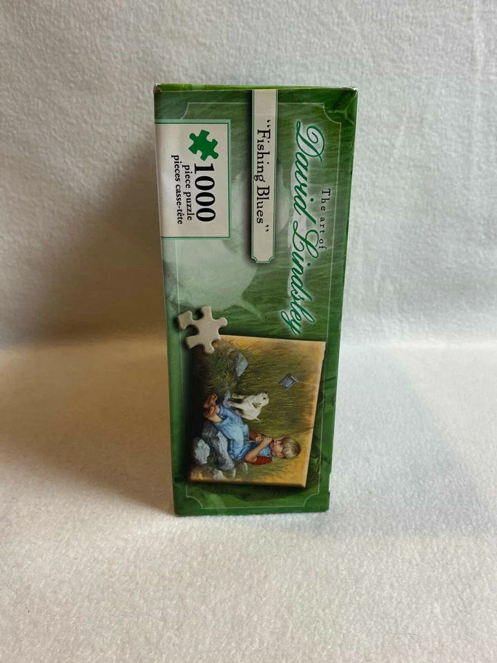 David Lindsley Karmin 拼图 - 1000 块 - 钓鱼蓝调 - 密封 — 第 2/4 张图片