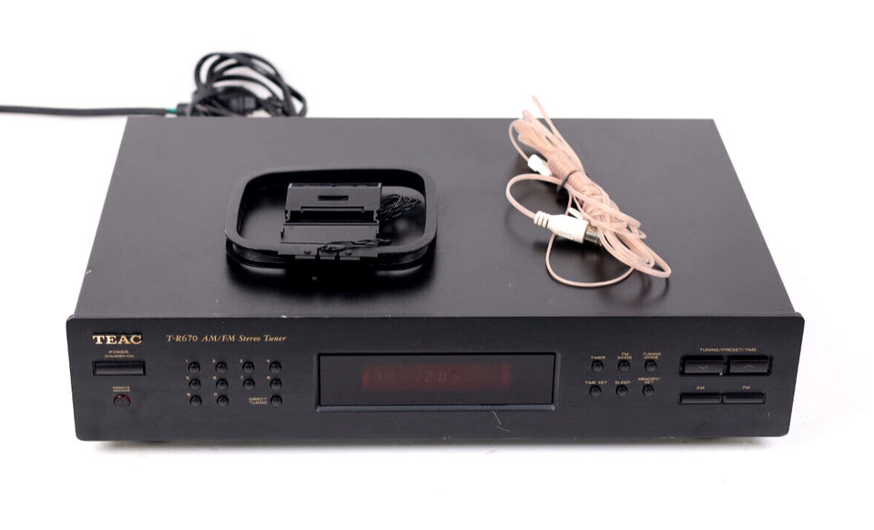 Teac T-R670 AM/ FM Stereo Tuner o928 | eBay