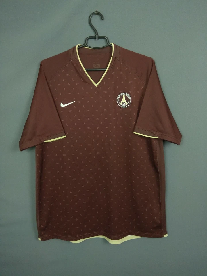 Camiseta PSG Paris Saint Germain 2006 2007 Visitante Talla XL Camiseta Maillot Nike ig93 Foto 2 de 4