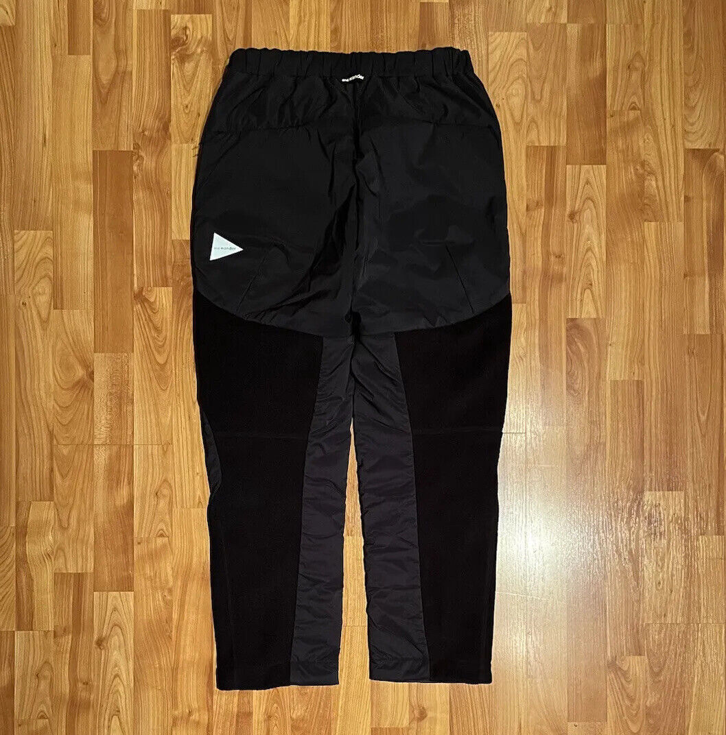 NEW MEN'S M AND WANDER TOP FLEECE PANT IN BLACK | eBay