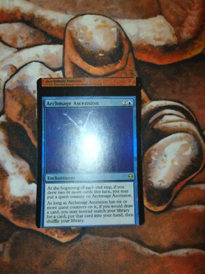 nfc mtg cards FOIL NFC Miscut Archmage Ascension Zendikar MTG Magic the Gathering
