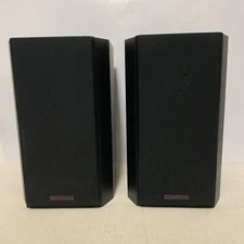 Vintage Pair of Bic America Venturi Model V52 2-Way Bookshelf Speakers - Working