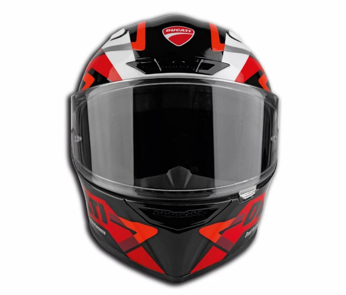 スオーミー製DUCATIコラボヘルメット Ducati by Suomy Logo Black Full Face Helmet - Small