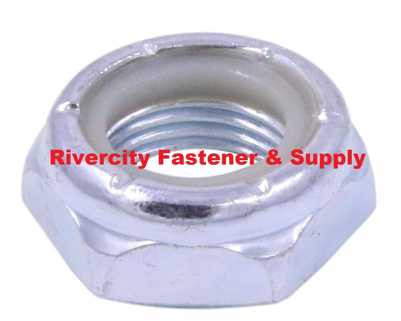 50) 5/16-24 Nylon Insert Lock Nut Thin / Jam Half thick NTE Series 5/16x24