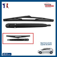 Partsline Heckscheiben-Wischarm Schwarz FüR Opel Corsa E Ab 2014 305 Mm