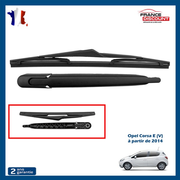 Partsline Heckscheiben-Wischarm Schwarz FüR Opel Corsa E Ab 2014 305 Mm-image