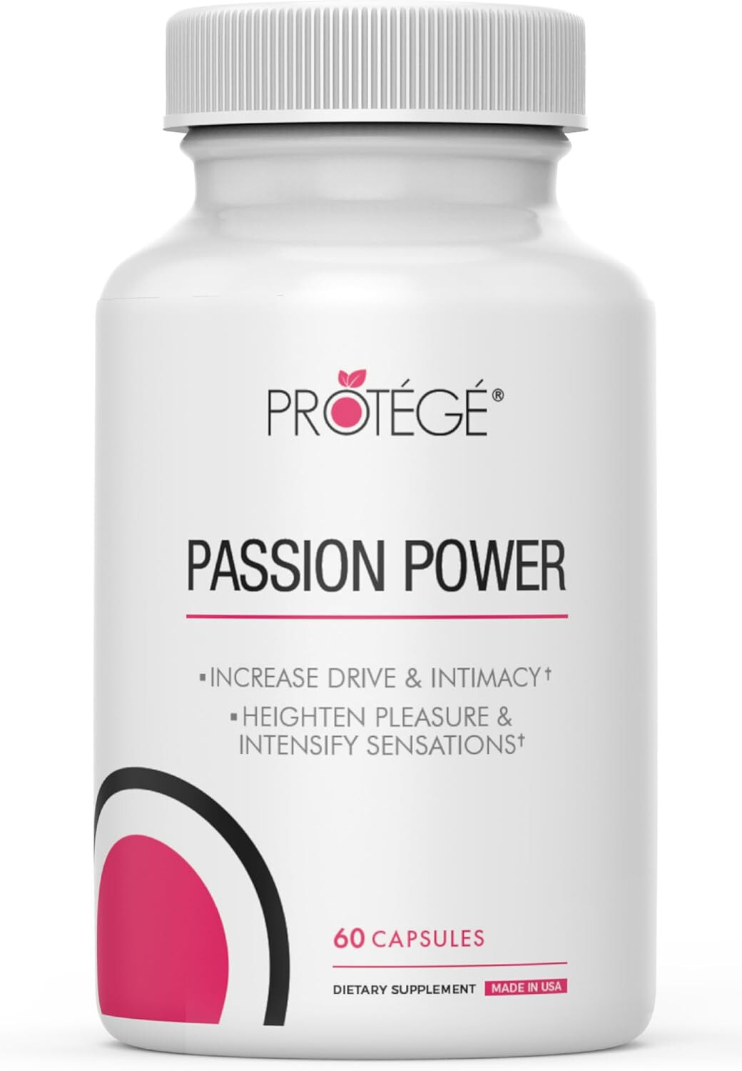 Protege Passion Power for Women - 60 count - Increase Drive & Intimacy