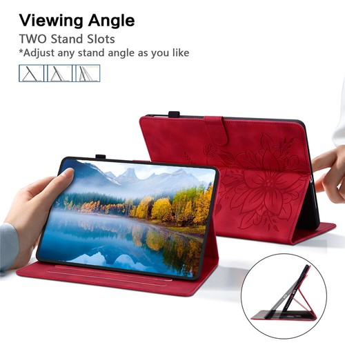 For iPad 5/6/7/8/9/10/11th Mini Air 11" 13" Smart Leather Case Shockproof Cover - Picture 93 of 106