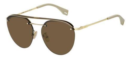 Fendi SL 7218 Oval Sunglasses Black Lens & Frame | eBay