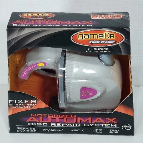 Dr Excelerator Game Motorized Automax Disc Repair System Fixes Scratch Disc
