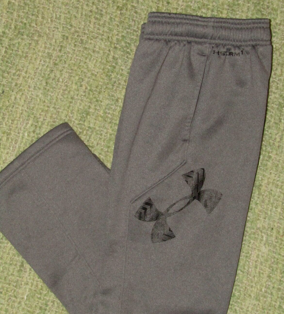 Under Armour Boys YXS 6-7 Warm-Up Track Sweatpants Athletic Pants