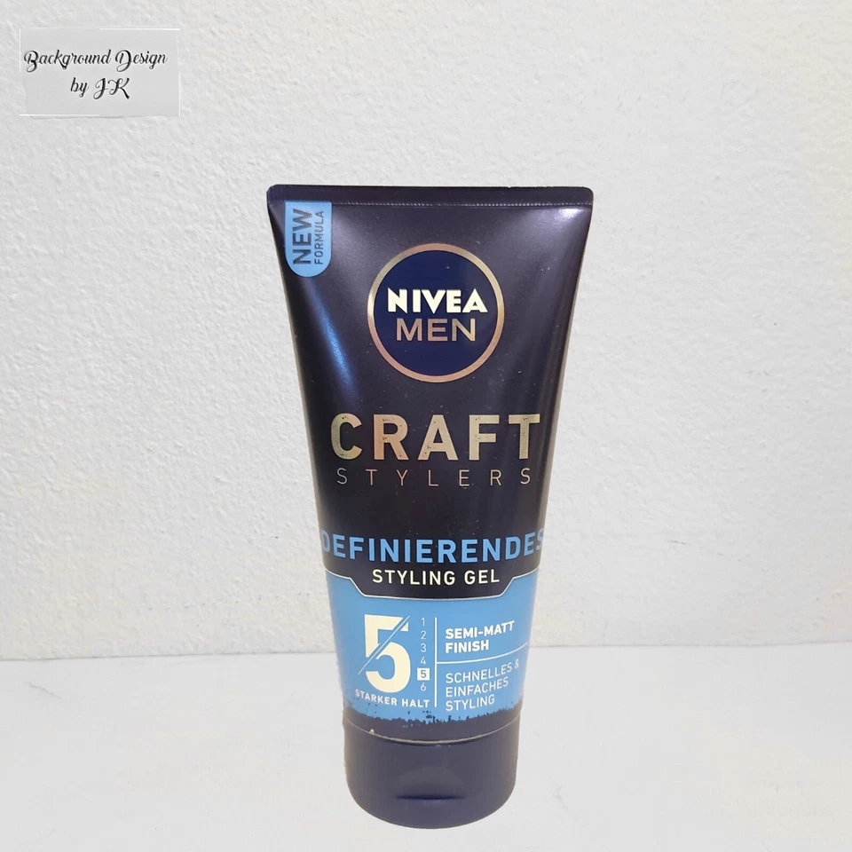 6x 150ml Nivea Men Craft Stylers Definierendes Stylinggel Semi Matt Finish stark - Bild 2 von 2