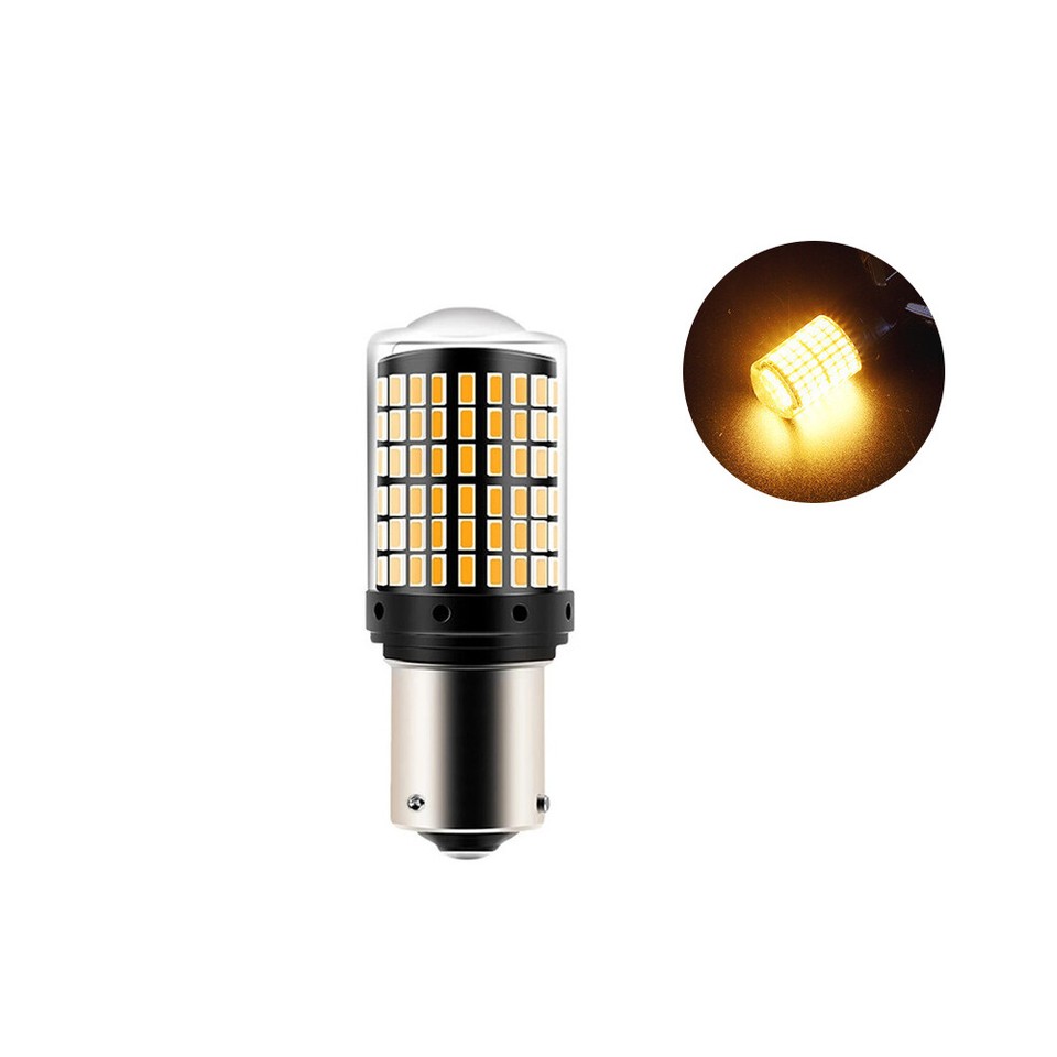 2x P21 W BA15S 1156 144SMD Indicatore Di Direzione LED Lampadina 12 V - Foto 14