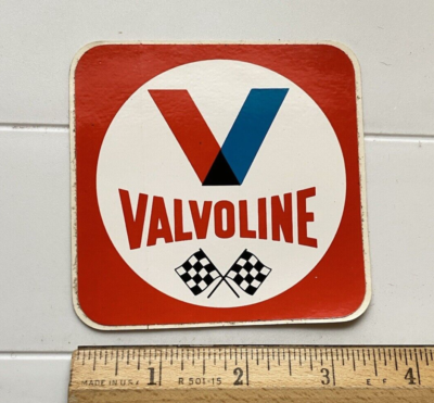VALVOLINE Aufkleber Sticker Abziehbild Kleber (Gebraucht) In Wetzikon