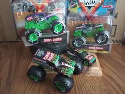 Monster Jam Grave Digger 30th Anniversary. All 3 For Sale.