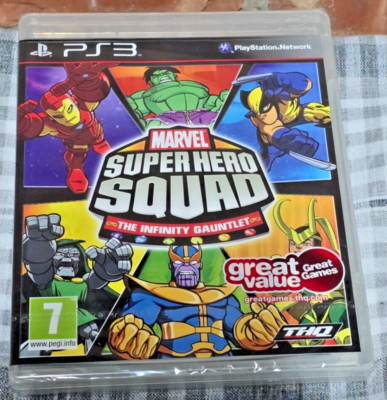 Marvel Super Hero Squad The Infinity Gauntlet Sony Ps3 PlayStation 3 UK Spiel Neu