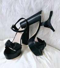 Stuart Weitzman BANDEAU 130 PLATFORM SANDAL Size 10